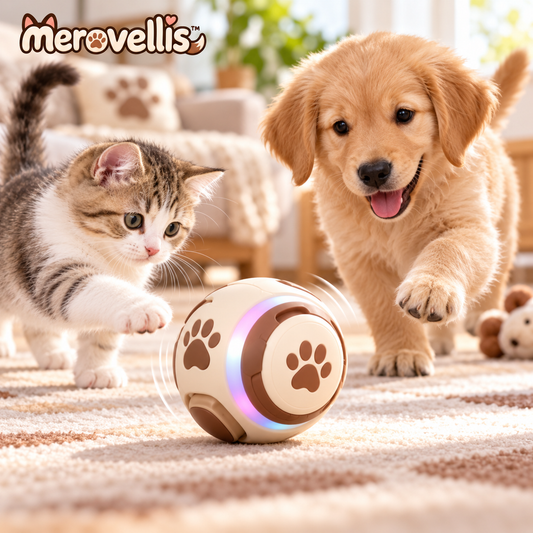 Merovellis™ Smart Rolling Pet Ball