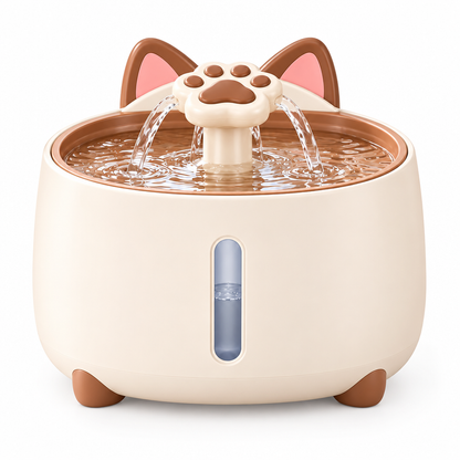 Merovellis™ Paw Fountain Pet Water Dispenser
